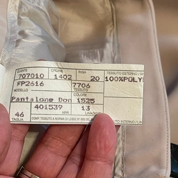 Giorgio Armani Pants NWTS size 46 - Picture 8 of 9